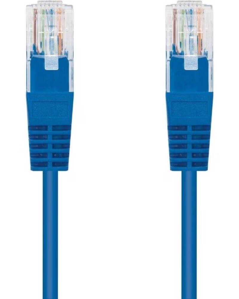 NANO CABLE Cable de Red RJ45 UTP Nanocable 10 20 0400-BL Cat 6- 50cm- Azul