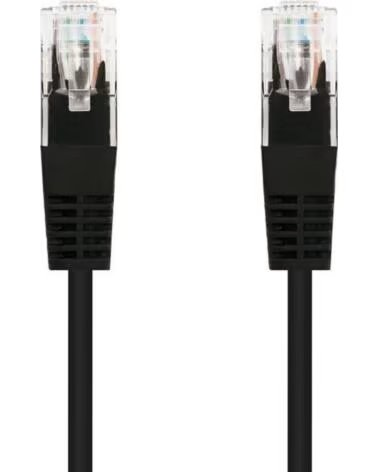 NANO CABLE Cable de Red RJ45 UTP Nanocable 10 20 0400-BK Cat 6- 50cm- Negro