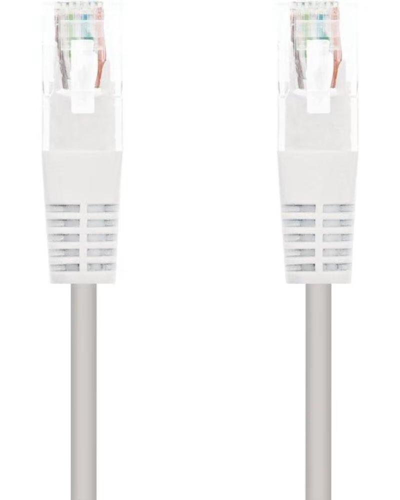 NANO CABLE Cable de Red RJ45 UTP Nanocable 10 20 0400-L25-W Cat 6- 25cm- Blanco