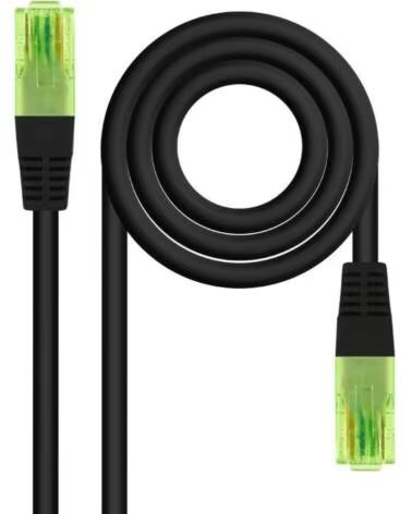 NANO CABLE Cable de Red RJ45 UTP Nanocable 10 20 1400-BK Cat 6- 50cm- Negro