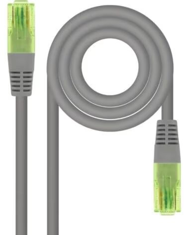 NANO CABLE Cable de Red RJ45 UTP Nanocable 10 20 1402 Cat 6- 2m- Gris