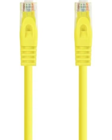 NANO CABLE Cable de Red RJ45 UTP Nanocable 10 20 1800-L25-Y Cat 6A- LSZH- 25cm- Amarillo
