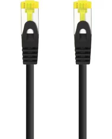 NANO CABLE Cable de Red RJ45 SFTP Nanocable 10 20 1900-L25-BK Cat 6A- LSZH- 25cm- Negro