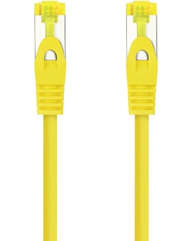 NANO CABLE Cable de Red RJ45 SFTP Nanocable 10 20 1900-L25-Y Cat 6A- LSZH- 25cm- Amarillo