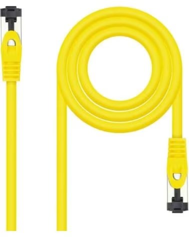 NANO CABLE NETZWERKABEL RJ45 SSTP NANOCABLE CAT 81 25CM GELB