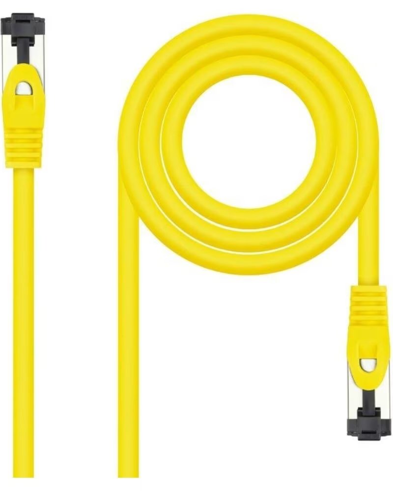 NANO CABLE NETZWERKABEL RJ45 SSTP NANOCABLE CAT 81 25CM GELB