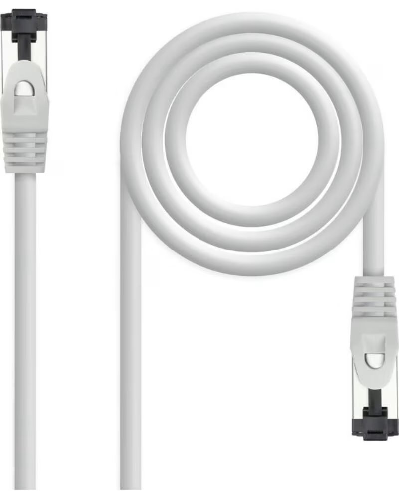 NANO CABLE Cable de Red RJ45 SSTP Nanocable 10 20 2003 Cat 8 1- 3m- Gris