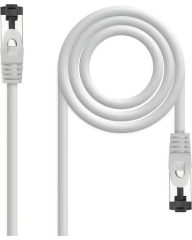 NANO CABLE Cable de Red RJ45 SSTP Nanocable 10 20 2005 Cat 8 1- 5m- Gris