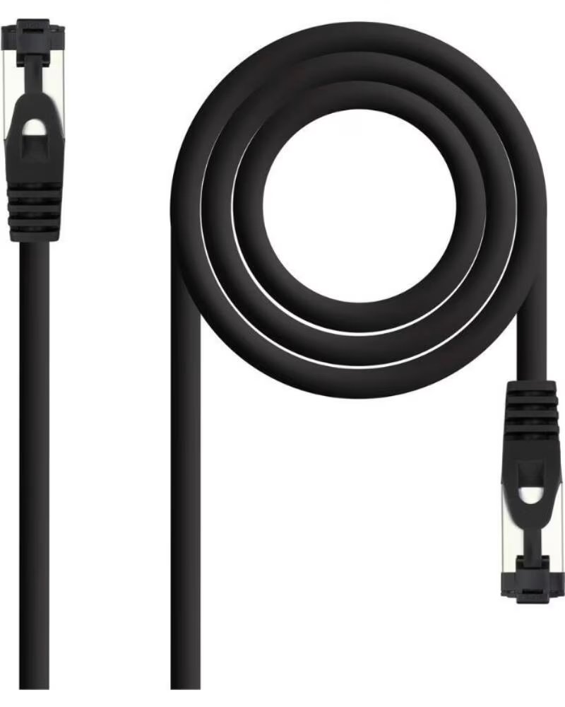 NANO CABLE Cable de Red RJ45 SSTP Nanocable 10 20 2007-BK Cat 8 1- 7m- Negro