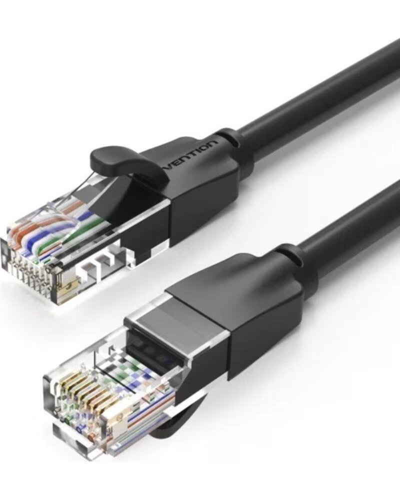 VENTION Cable de Red RJ45 UTP IBEBD Cat 6- 50cm- Negro