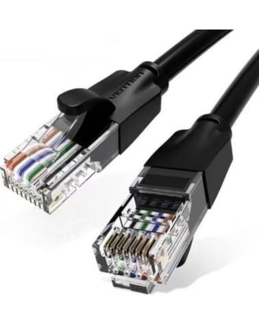 VENTION Cable de Red RJ45 UTP IBEBK Cat 6- 8m- Negro