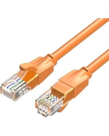 VENTION Cable de Red RJ45 UTP IBEOF Cat 6- 1m- Naranja