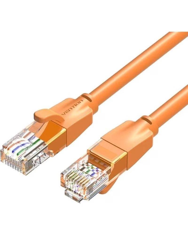 VENTION Cable de Red RJ45 UTP IBEOF Cat 6- 1m- Naranja