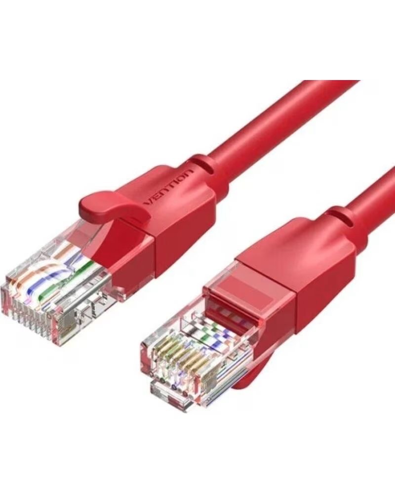 VENTION Cable de Red RJ45 UTP IBERH Cat 6- 2m- Rojo