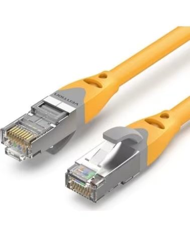 VENTION Cable de Red RJ45 SFTP IBHYI Cat 6A- 3m- Amarillo