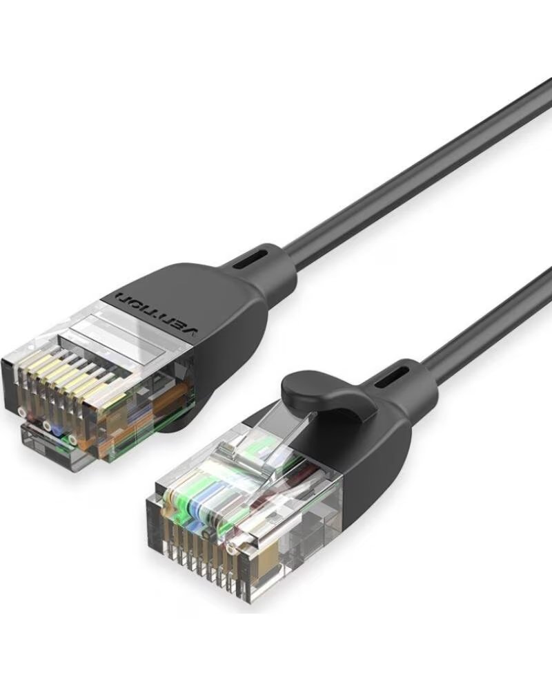 VENTION Cable de Red RJ45 UTP IBIBD Cat 6A- 50cm- Negro