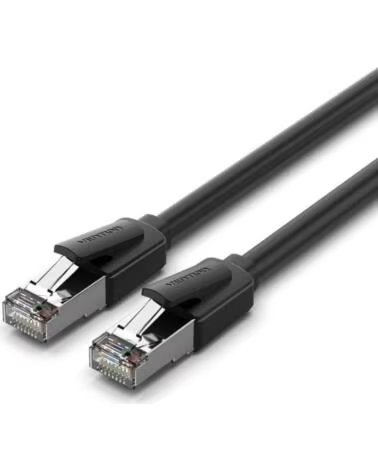 VENTION Cable de Red RJ45 UTP 26AWG IKKBJ Cat 8- Gaming- 5m- Negro