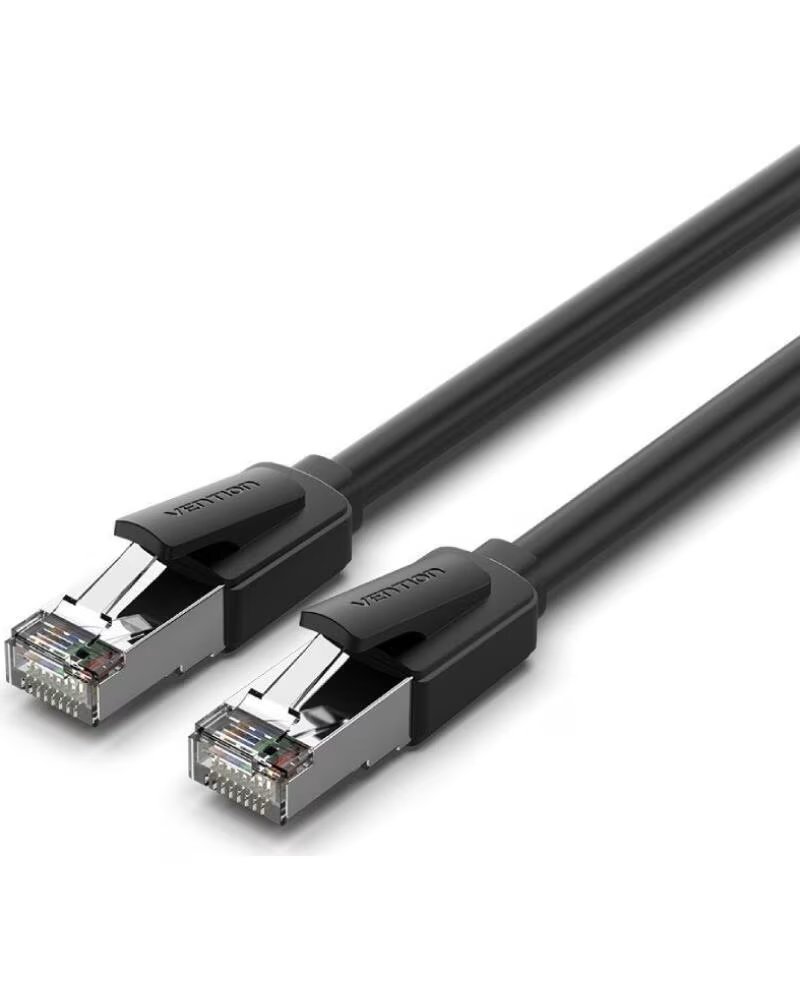 VENTION Cable de Red RJ45 UTP 26AWG IKKBJ Cat 8- Gaming- 5m- Negro