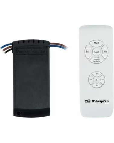 ORBEGOZO Kit RCM 9000 para Ventilador de Techo- Incluye Receptor y Mando a Distancia