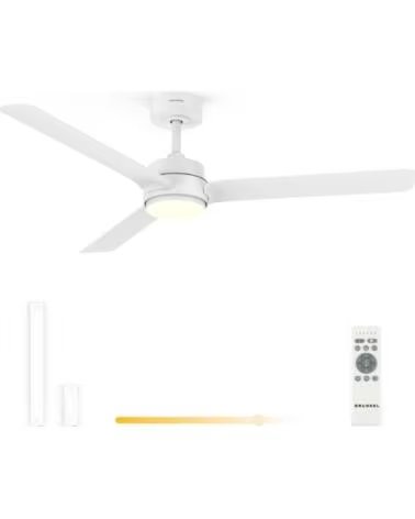 GRUNKEL Ventilador de Techo SKYEASY52- 30W- 3 Aspas 132cm- 6 Velocidades