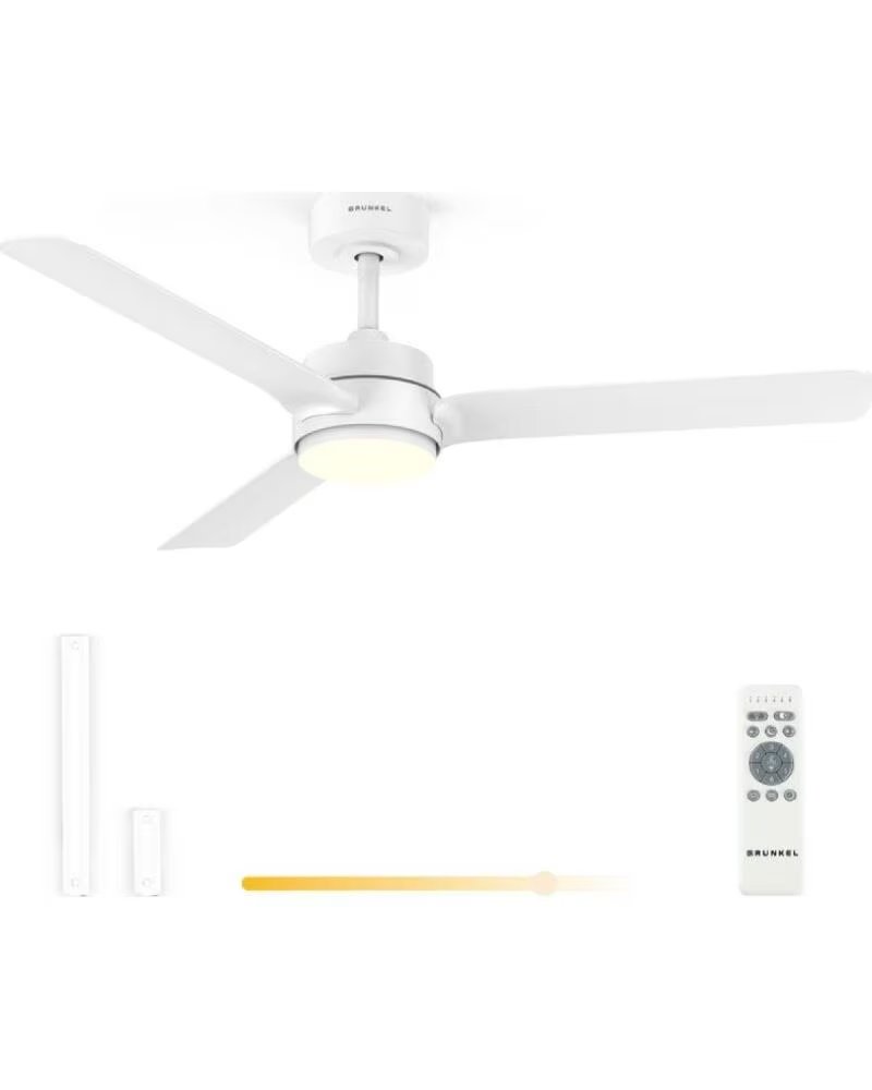 GRUNKEL Ventilador de Techo SKYEASY47- 30W- 3 Aspas 119cm- 6 Velocidades