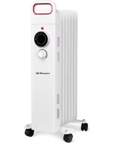 ORBEGOZO Radiador de Aceite RU 1500- 3 Potencias- 1500W- 7 Elementos Calorificos