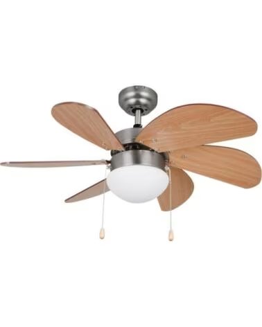 ORBEGOZO Ventilador de Techo CP 15075 N- 50W- 6 Aspas 80cm- 3 velocidades
