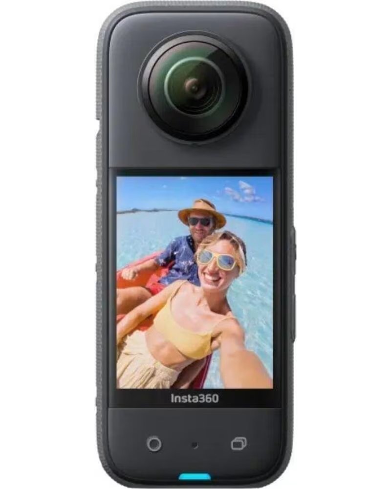 INSTA360 Camara Digital Deportiva X3- 5 7K- Angulo de vision 360º- Negra