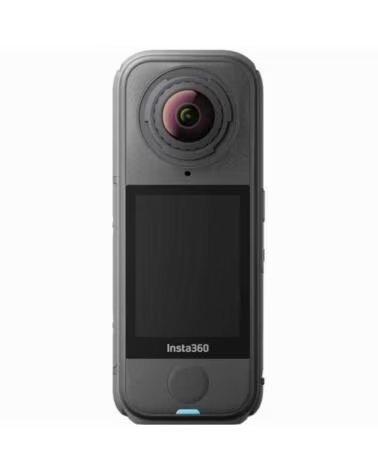 INSTA360 Camara Digital Deportiva X4 Air Pack Principiante- 8K- Angulo de vision 360º- Negra