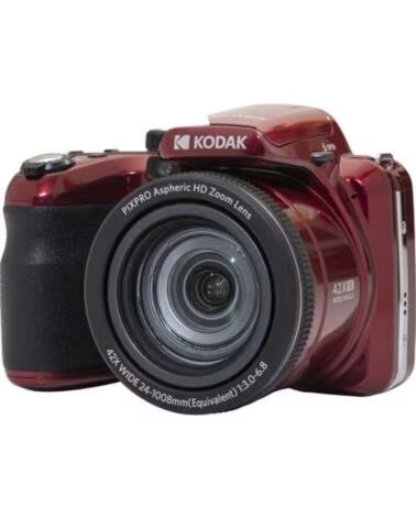 KODAK Camara Digital Pixpro AZ425- 20MP- Zoom Optico 42x- Roja