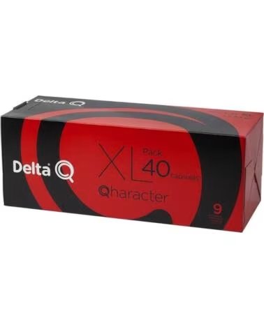DELTA Capsula Qharacter para cafeteras - Caja de 40
