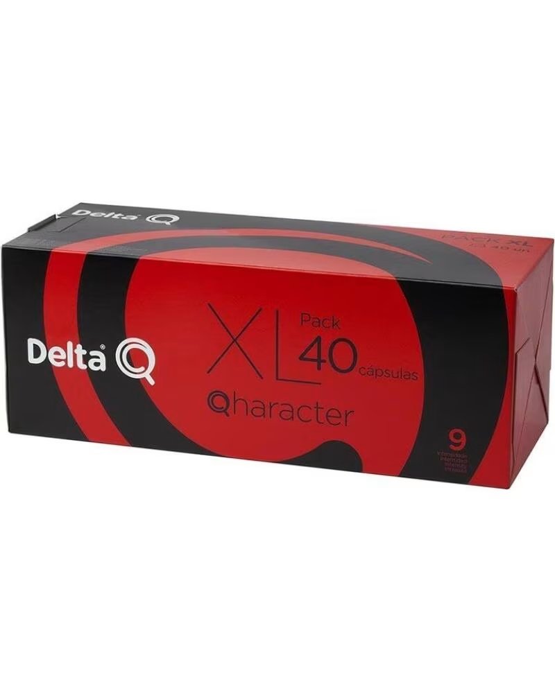 DELTA Capsula Qharacter para cafeteras - Caja de 40