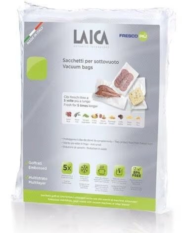 LAICA VT3504 SACCHETTO PER SOTTOVUOTO 20 X 28 CM 50 PEZZI