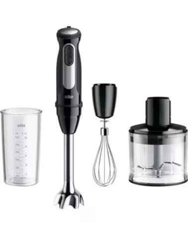 BRAUN Batidora de mano MultiQuick 5 Pro Hand Blender MQ 55236 M- 1000W- 26 Velocidades