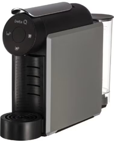 DELTA Cafetera de Capsulas Mini Qool- Gris