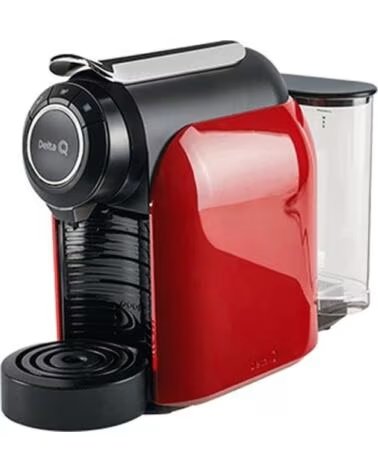 DELTA Cafetera de Capsulas Qool Evolution- Roja