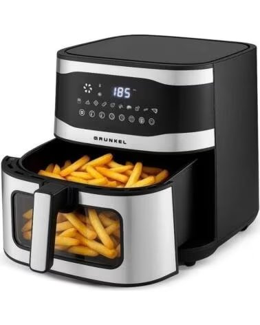 GRUNKEL Freidora por Aire Airfryer - Sin Aceite Maxisteelfryer- 2200W- Capacidad 9L