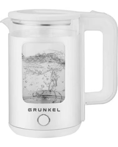 GRUNKEL Hervidor de Agua HV-18CWPBL- 1500W- Capacidad 1 8L