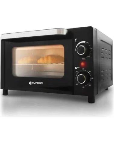 GRUNKEL Horno de Sobremesa HR-10MINI- 1600W- Capacidad 10L- Negro