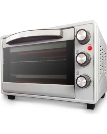GRUNKEL Horno de Sobremesa HR-23SILVER- 1600W- Capacidad 23L- Plata