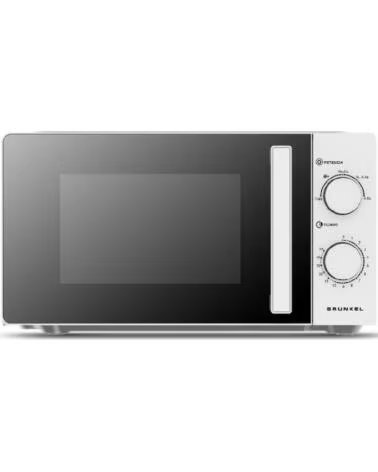 GRUNKEL Microondas MWG-20GRILL- 700W- Capacidad 20L- Funcion Grill- Blanco