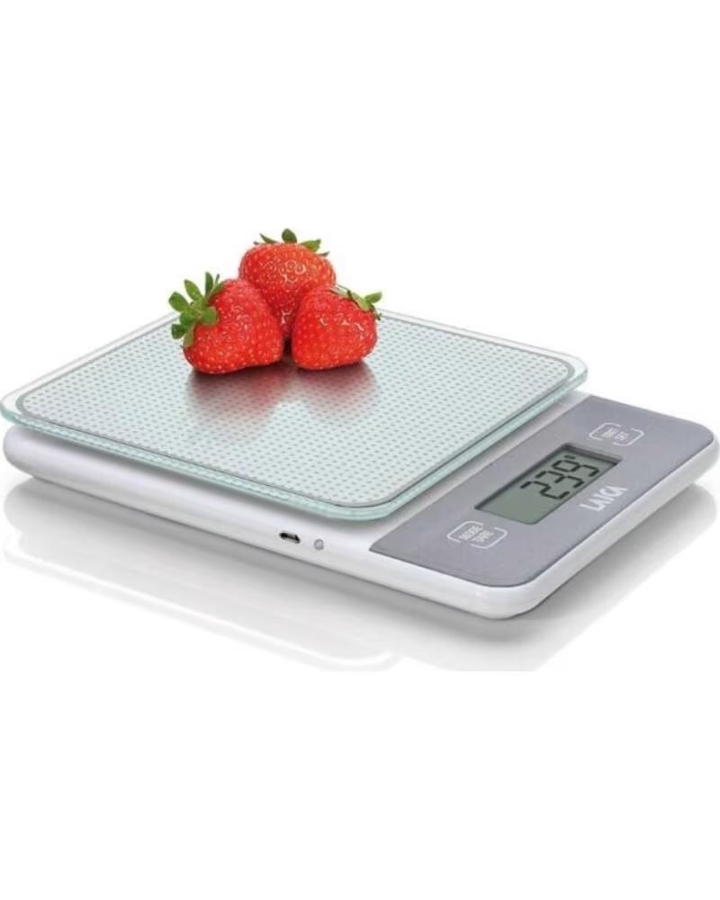 LAICA BÁSCULA DE COCINA ELECTRÓNICA KS1320 HASTA 5 KG PLATA