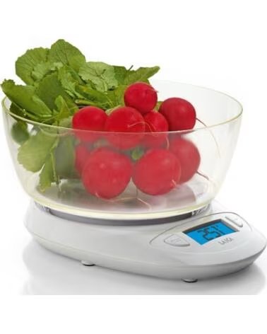 LAICA Bascula de Cocina Electronica KS1019W- Hasta 5kg