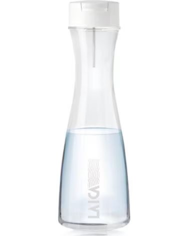 LAICA BOTTIGLIA FILTRANTE GLASSMART 1,1L BIANCA 2 FILTRI
