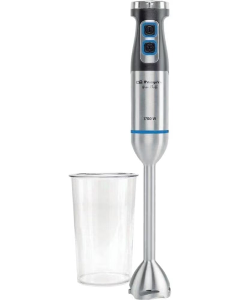 ORBEGOZO Batidora de mano BT 3017- 1700W- Velocidad Ajustable