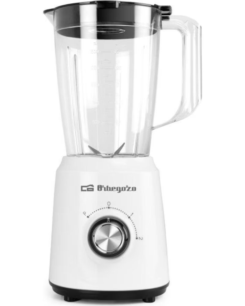 ORBEGOZO Batidora de vaso BV 5035- 500W- 2 Velocidades- Capacidad 1 5L