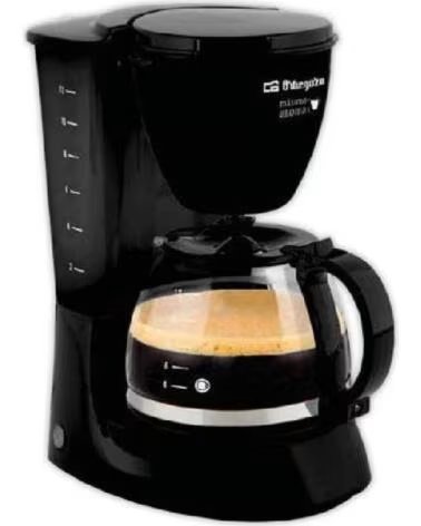 ORBEGOZO Cafetera de Goteo CG 4060N- 12 Tazas- Negra