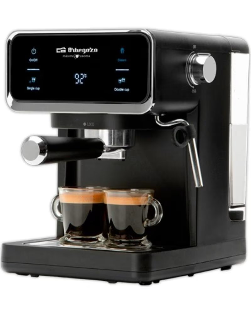 ORBEGOZO Cafetera Expreso EX 5300- 950W- 20 Bares