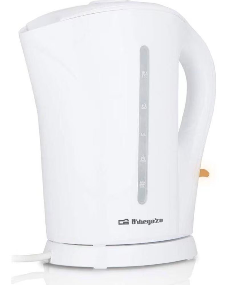 ORBEGOZO Hervidor de Agua KT 6003- 2200W- Capacidad 1 7L