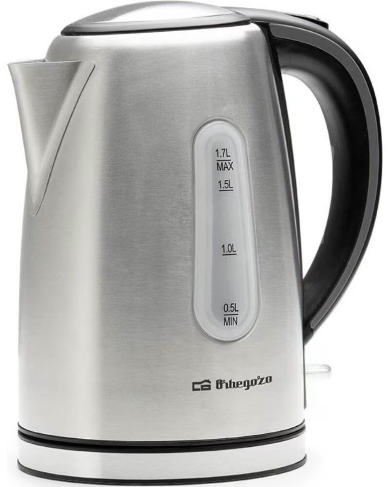 ORBEGOZO Hervidor de Agua KT 6024- 2200W- Capacidad 1 7L